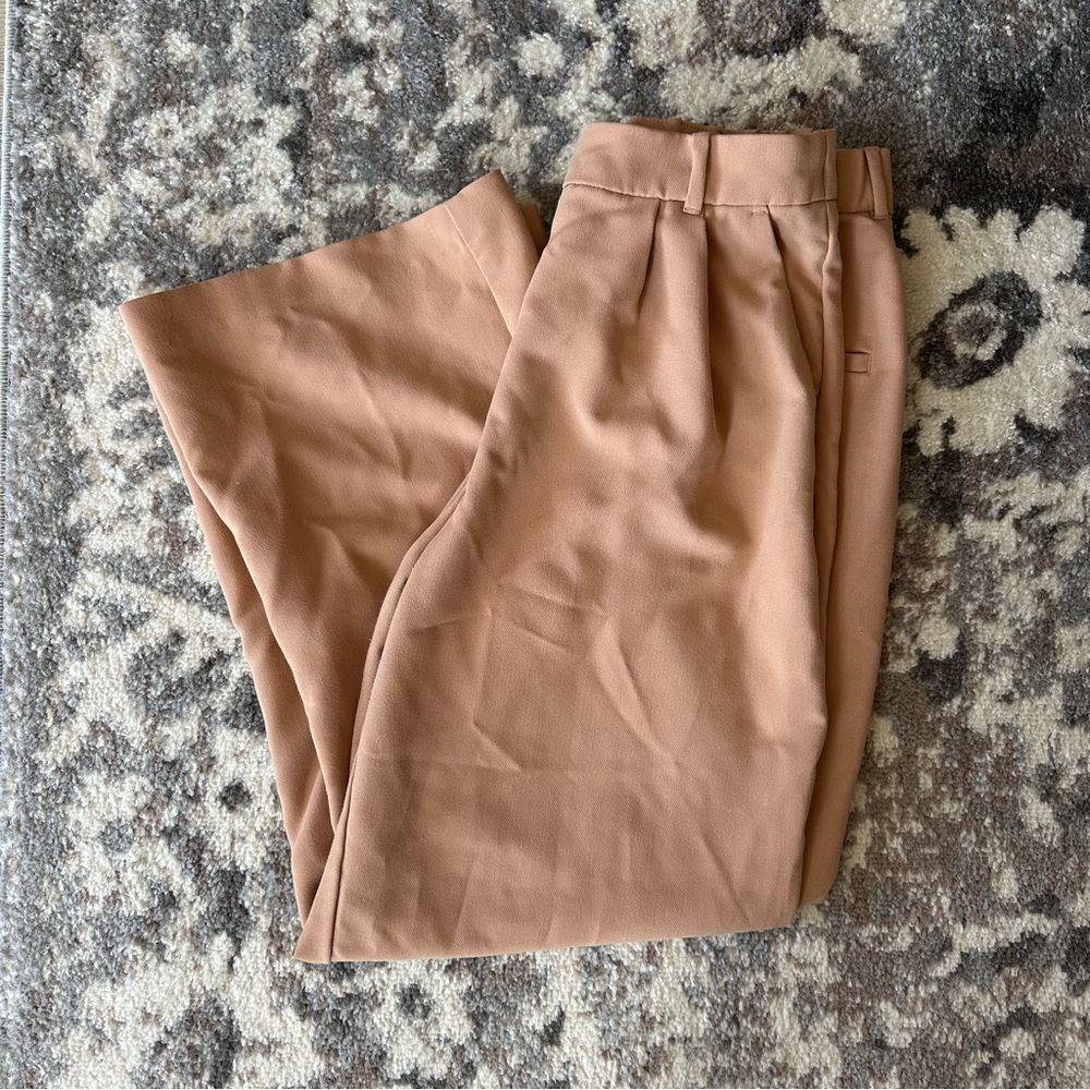 Abercrombie & Fitch Camel Trousers Size 29 / 8 Short